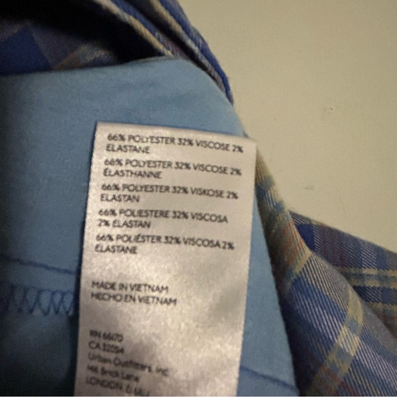 Urban Outfitters Isabella Printed Flare Pant‎ size 6 - Picture 8 of 8